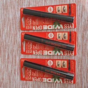 3 REVLON BRAND WOMENS BLACK & BLACK BROWN "SO FIRECE" HIGH VOLUME MASCARA BUNDLE